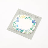 Sticky Notes Transparency Wild Flowers - 2 - Midori - Tidformera