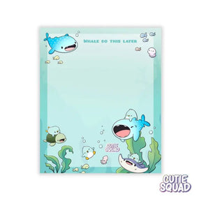 Sticky Notes - Whale do this later - 1 - CutieSquad - Tidformera