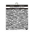 Thick Stencil 12 x 12 cm - Silent Sea - Wood Pattern från Stamperia - Tidformera