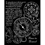 Thick Stencil 20 x 25 cm - Venice City of Art - Time to travel - 2 - Stamperia - Tidformera