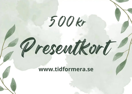 Tidformeras presentkort - 5 - Tidformera - Tidformera