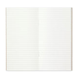 TN Regular Refill 001. Lined notebook - 2 - Traveler's Company - Tidformera