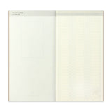 TN Regular Refill 018. Free Diary Weekly Vertical - 4 - Traveler's Company - Tidformera