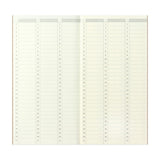 TN Regular Refill 018. Free Diary Weekly Vertical - 6 - Traveler's Company - Tidformera