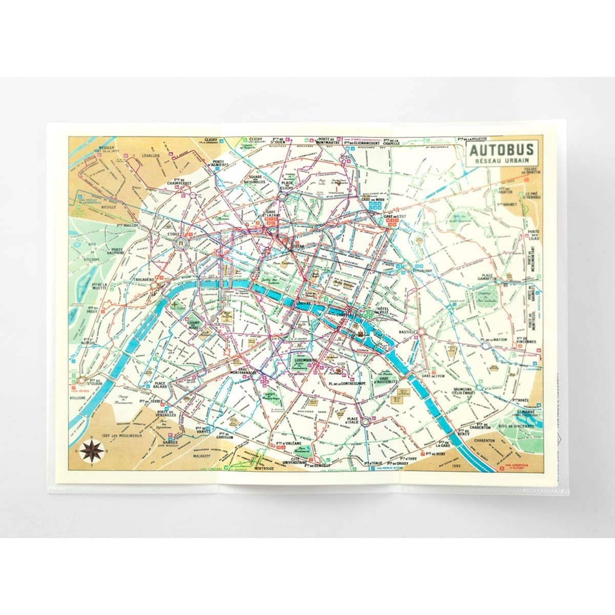 TN Regular Refill 029. Three - fold File - 2 - Traveler's Company - Tidformera