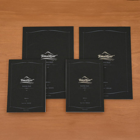TomoeRiver Paper Pad A4 - Plain - Cream - 3 - Sakae TP - Tidformera
