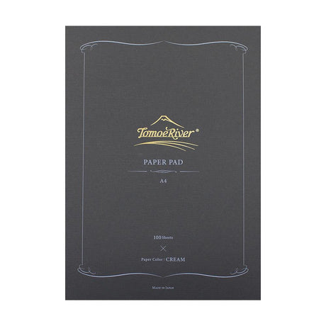 TomoeRiver Paper Pad A4 - Plain - Cream - 1 - Sakae TP - Tidformera