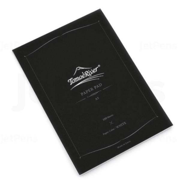 TomoeRiver Paper Pad A5 - Plain - White - 3 - Sakae TP - Tidformera