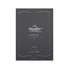 TomoeRiver Paper Pad A5 - Plain - White - 1 - Sakae TP - Tidformera