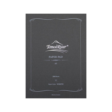 TomoeRiver Paper Pad A5 - Plain - White - 1 - Sakae TP - Tidformera
