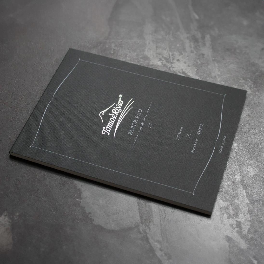 TomoeRiver Paper Pad A5 - Plain - White - 4 - Sakae TP - Tidformera