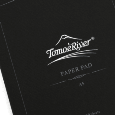 TomoeRiver Paper Pad A5 - Plain - White - 6 - Sakae TP - Tidformera