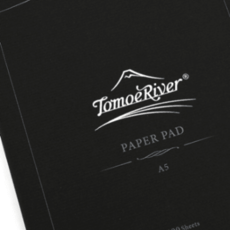 TomoeRiver Paper Pad A5 - Plain - White - 6 - Sakae TP - Tidformera