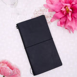 TRAVELER'S notebook Regular Black - 2 - Traveler's Company - Tidformera