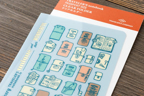 TRC 2027 Clear folder Passport size - 1 - Traveler's Company - Tidformera