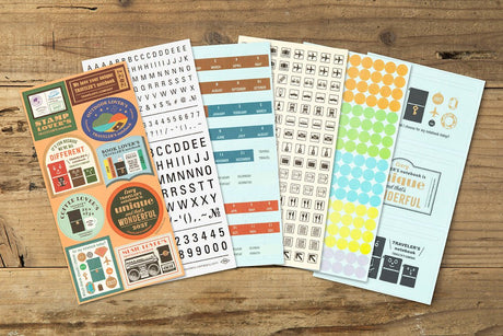 TRC 2027 Customized Sticker set - 2 - Traveler's Company - Tidformera