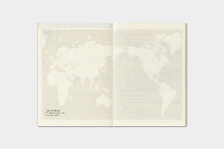 TRC 2027 Monthly Diary Passport size - 8 - Traveler's Company - Tidformera