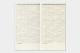 TRC 2027 Monthly Diary Regular size - 6 - Traveler's Company - Tidformera