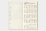 TRC 2027 Monthly Diary Regular size - 9 - Traveler's Company - Tidformera