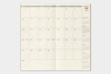 TRC 2027 Monthly Diary Regular size - 7 - Traveler's Company - Tidformera