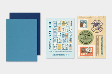 TRC 2027 Weekly Diary Passport size - 2 - Traveler's Company - Tidformera