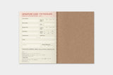 TRC 2027 Weekly Diary Passport size - 7 - Traveler's Company - Tidformera