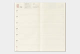 TRC 2027 Weekly + Memo Diary Regular size - 6 - Traveler's Company - Tidformera