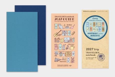 TRC 2027 Weekly + Memo Diary Regular size - 2 - Traveler's Company - Tidformera