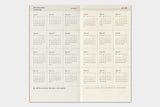 TRC 2027 Weekly Vertical Diary Regular size - 4 - Traveler's Company - Tidformera