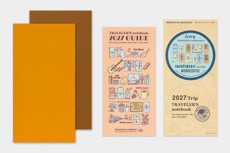 TRC 2027 Weekly Vertical Diary Regular size - 2 - Traveler's Company - Tidformera
