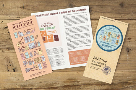 TRC 2027 Weekly Vertical Diary Regular size - 8 - Traveler's Company - Tidformera