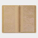 TRC SPIRAL RING NOTEBOOK A5 Slim Card File - 4 - Traveler's Company - Tidformera