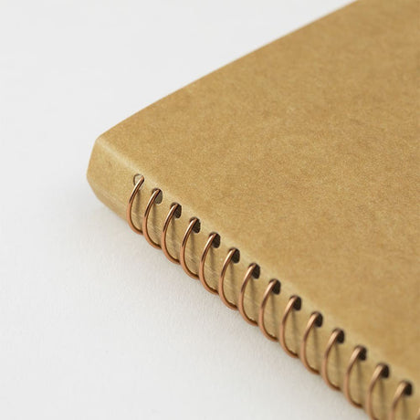 TRC SPIRAL RING NOTEBOOK A6 Slim Kraft - 5 - Traveler's Company - Tidformera