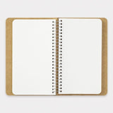 TRC SPIRAL RING NOTEBOOK A6 Slim MD White - 4 - Traveler's Company - Tidformera