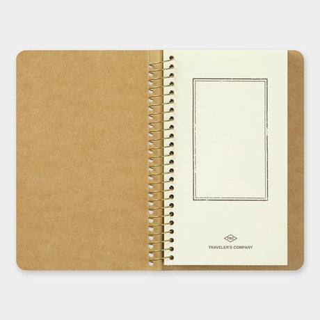 TRC SPIRAL RING NOTEBOOK A6 Slim Paper Pocket - 3 - Traveler's Company - Tidformera