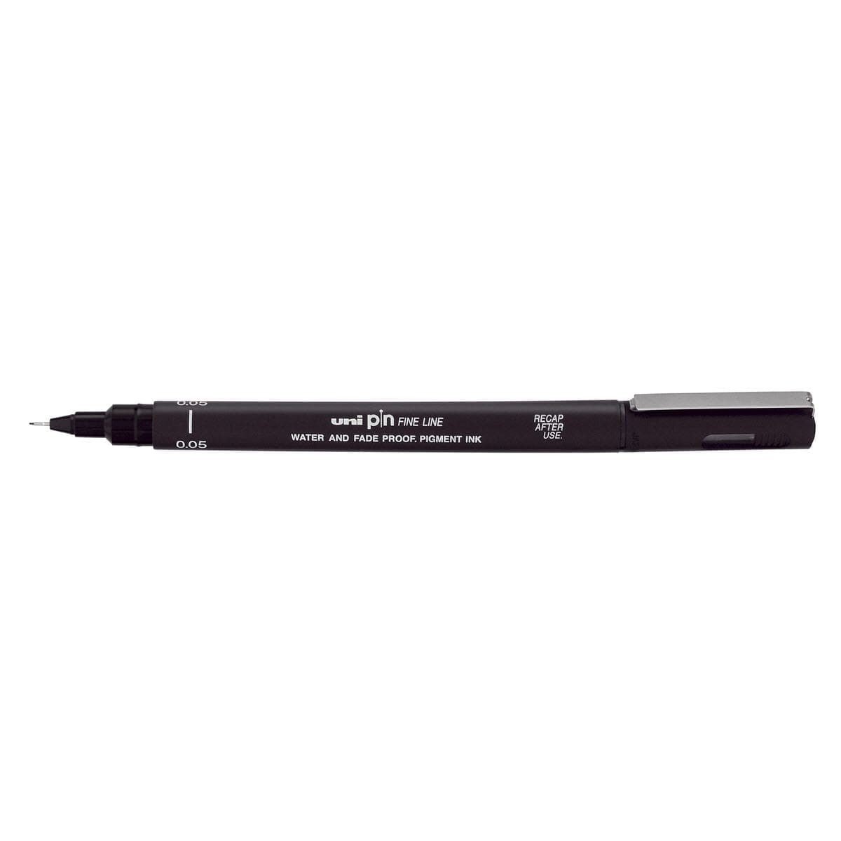 Uni Pin Fineliner Black 0,05 - 1 - Uni Mitsubishi Pencil - Tidformera