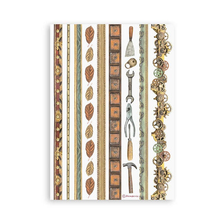 Washi pad - Alterego - 8 - Stamperia - Tidformera