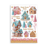 Washi pad - Candy Christmas - 2 - Stamperia - Tidformera