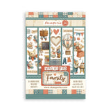 Washi pad - Family - 1 - Stamperia - Tidformera