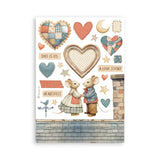 Washi pad - Family - 3 - Stamperia - Tidformera