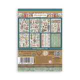 Washi pad - Gardens of time - 10 - Stamperia - Tidformera