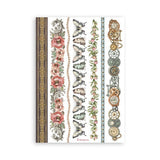 Washi pad - Gardens of time - 8 - Stamperia - Tidformera
