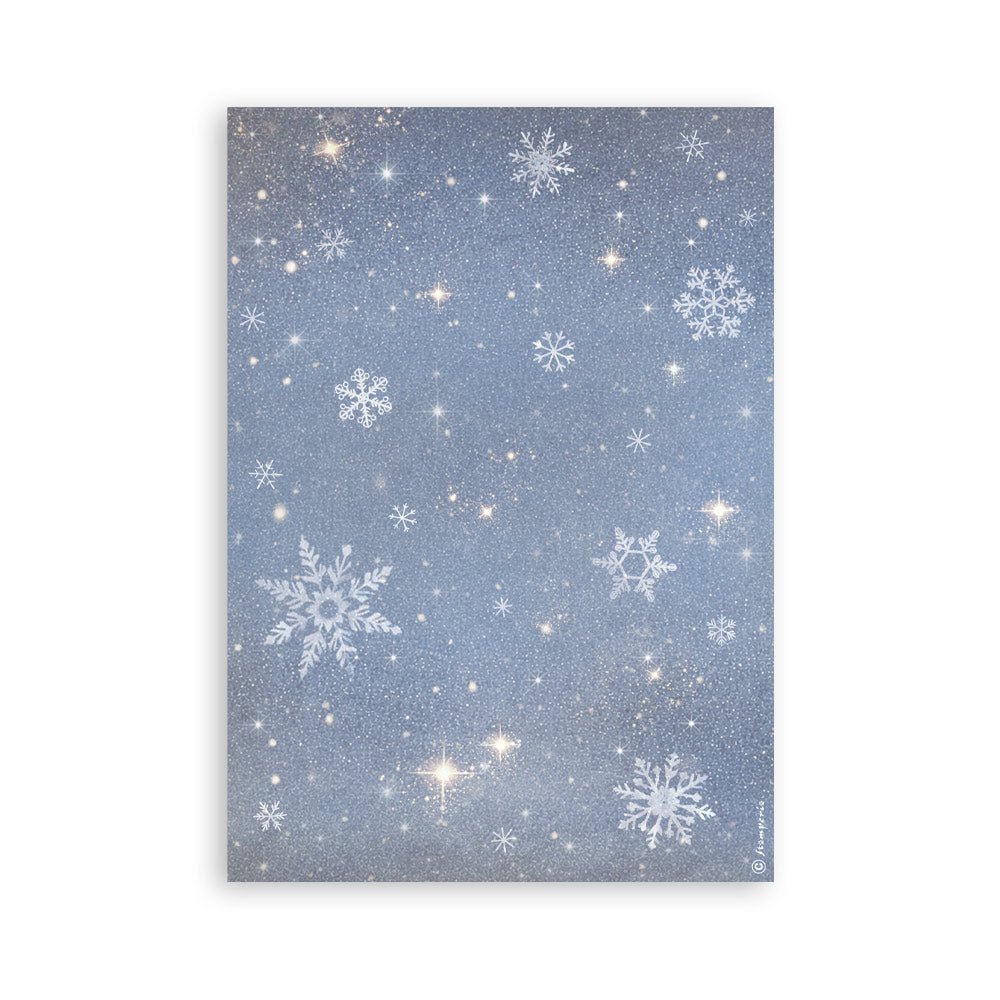 Washi pad - Silent Night - 8 - Stamperia - Tidformera
