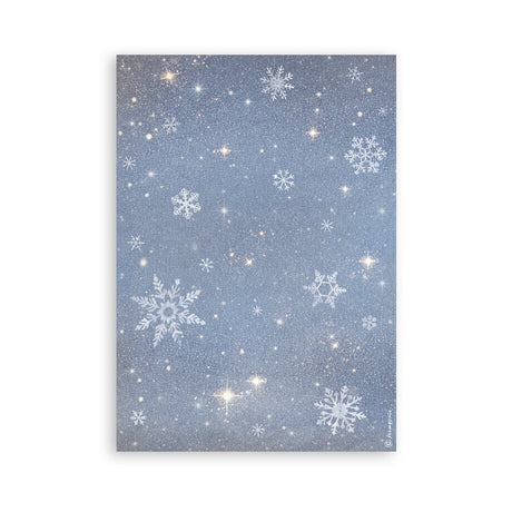Washi pad - Silent Night - 8 - Stamperia - Tidformera
