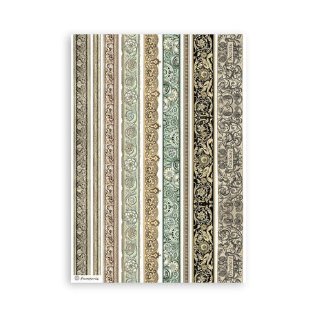 Washi pad - Sir Vagabond in Fantasy World - 5 - Stamperia - Tidformera