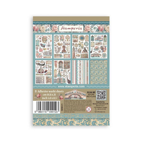Washi pad - Venice City of Art - 10 - Stamperia - Tidformera