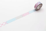 Washi Tape 15 mm - Multi cross - 1 - MT masking tape - Tidformera
