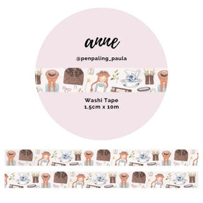 Washi tape 15 mm - Penpaling Paula - Anne - 1 - Penpaling Paula - Tidformera