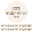 Washi tape 15 mm - Penpaling Paula - Camping - 1 - Penpaling Paula - Tidformera