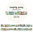 Washi tape 15 mm - Penpaling Paula - Camping Scenes - 1 - Penpaling Paula - Tidformera